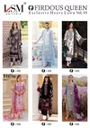 Firdous Queen Vol 15 By Lsm Lawn Cotton Dress Material Exporters In India